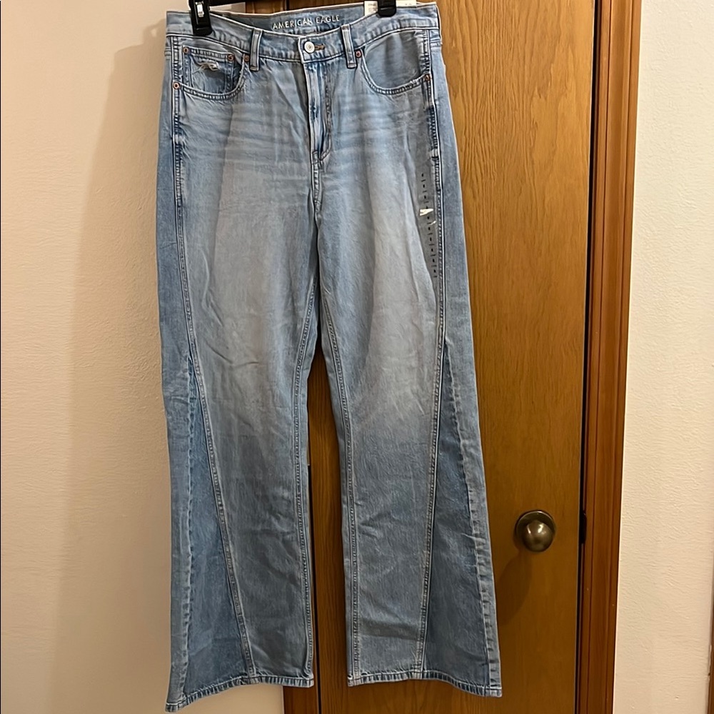 American Eagle Outfitters Light Wash Flare Jeans